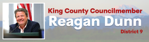 Reagan Dunn newsletter header