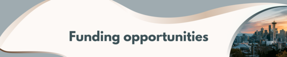 Funding opportunity banner