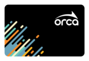 black ORCA card