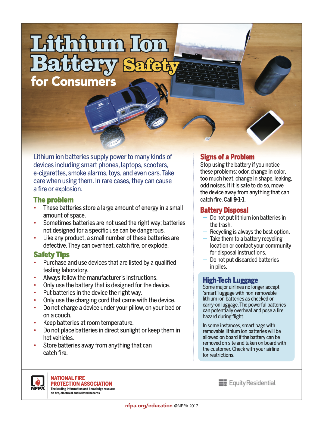 lithium ion battery safety