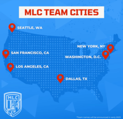 MLC team cities