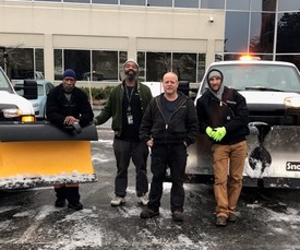 FMD employees in severe weather