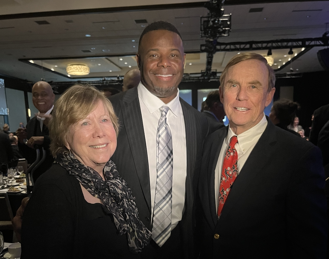 CM Kohl-Welles with Pete Von Reichbauer and Mariners legend, Ken Griffey, Jr. 