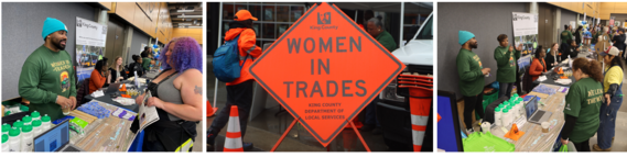 Women in Trades collage