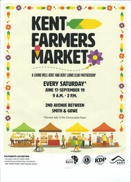 Kent Farmers Market flyer
