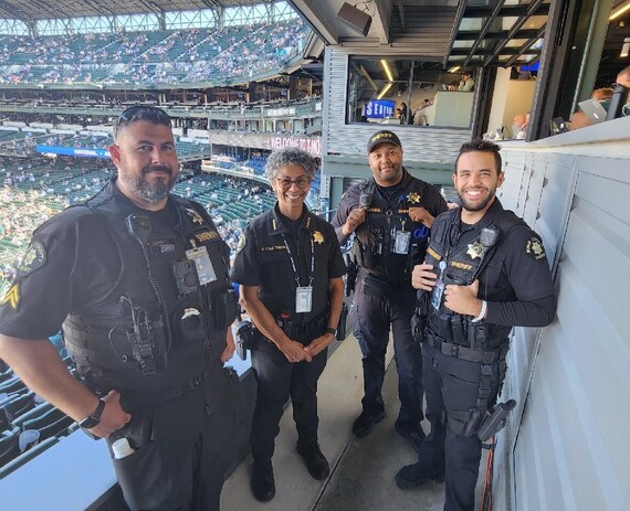 Deputies at MLB