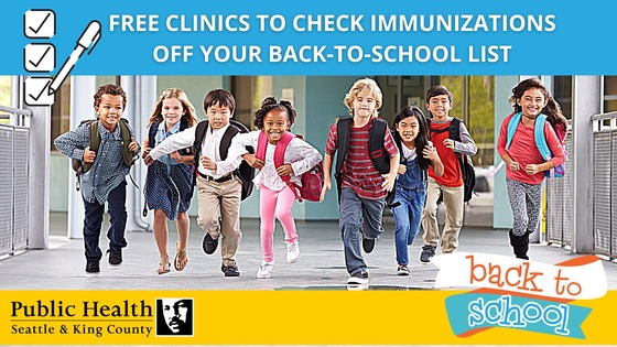 Back To School Vaccination Clinics