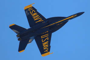 Blue Angels closeup