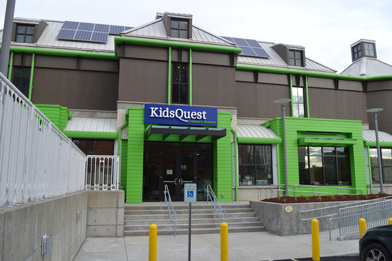 Exterior of KidsQuest Museum in Bellevue