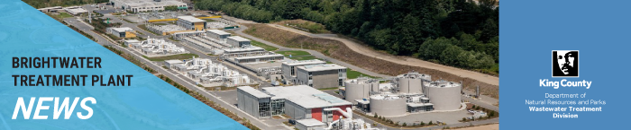 King County Brightwater Treatment Plant News Header