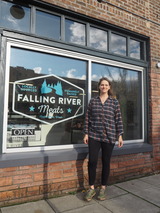 Christeena Marzolf at Falling River Meats