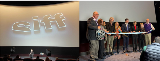 SIFF ribbon cutting