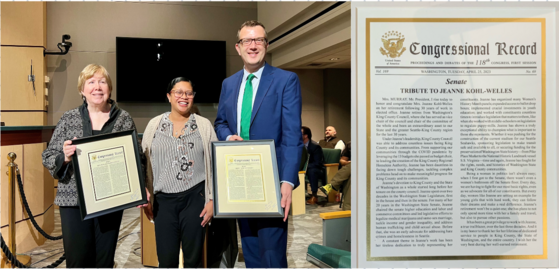 Congressional Record JKW and JM