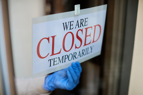 Sign: Temporary Closed
