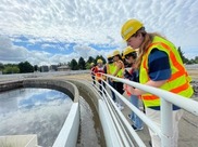 Wastewater Treatment Division interns
