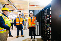 Our Wastewater Treatment Division took Executive Constantine and County Councilmember Jorge L. Barón on a tour of the new 24,000-square-foot structure