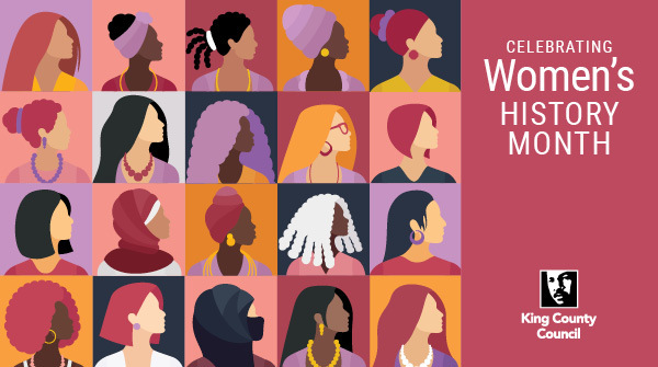 Women's History Month graphic