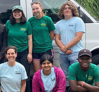 Youth County Conservation Corps interns