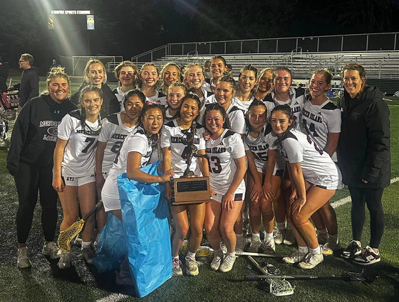 The MIHS girls lacrosse team after winning the state championship
