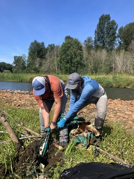 river clean up