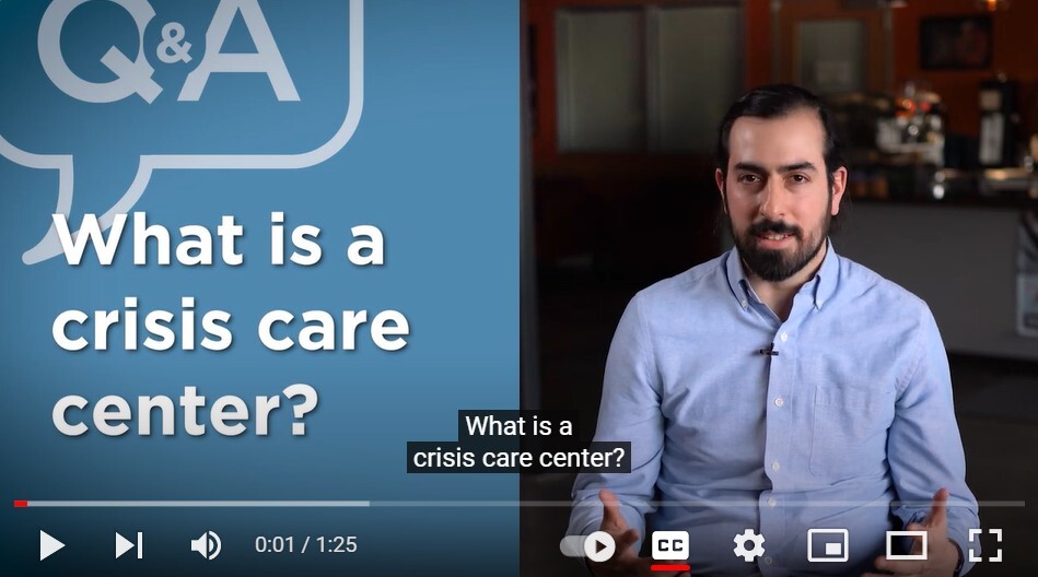 what is a crisis care center?