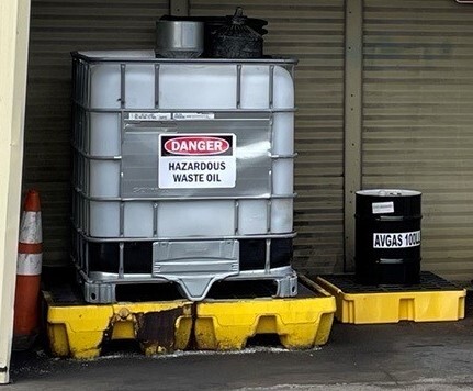 Hazardous Waste containers