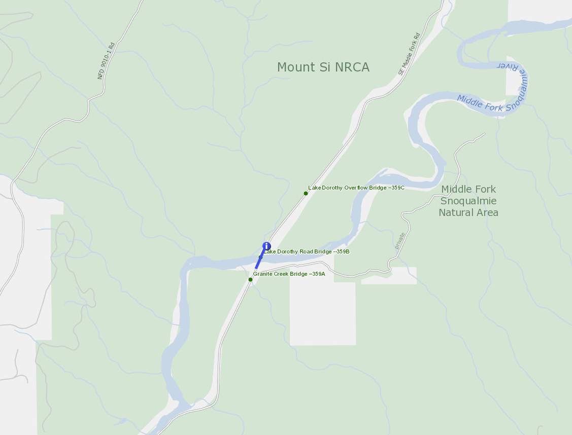 Lake dorothy lane restriction location