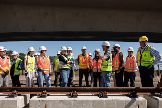 Sound Transit board members on the I-90 light rail segment