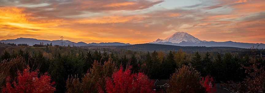 Mt Rainier from Greater Maple Valley/Cedar River