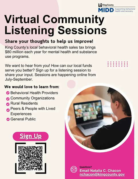 Virtual Listening Session