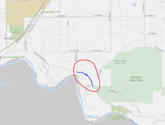 Mud Mountain closure area