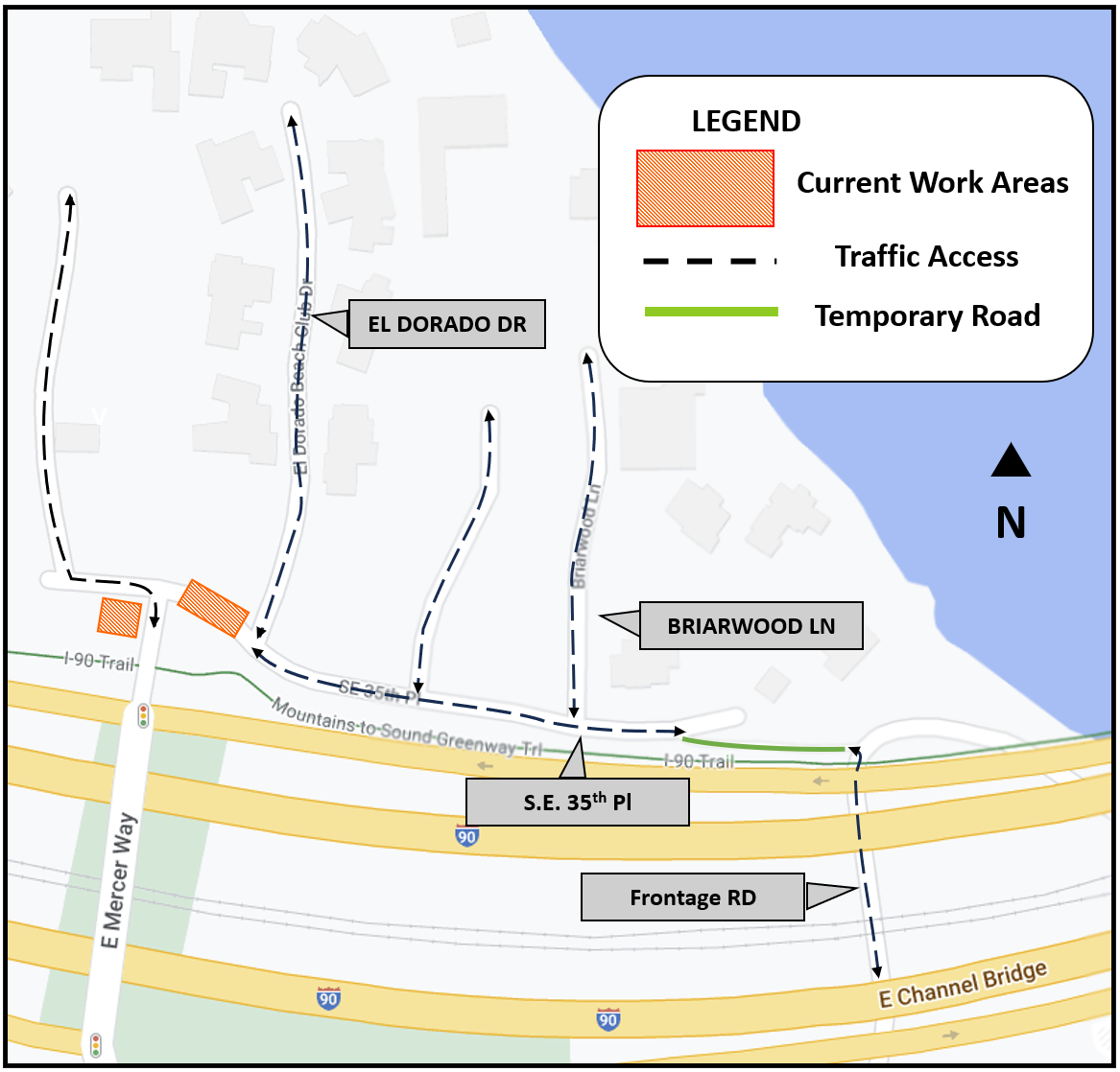 WZ8 Access Map