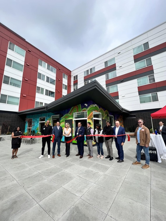 affordable housing ribbon cutting