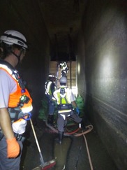 Crews go inside the old Fort Lawton Tunnel to repair the expansion joints