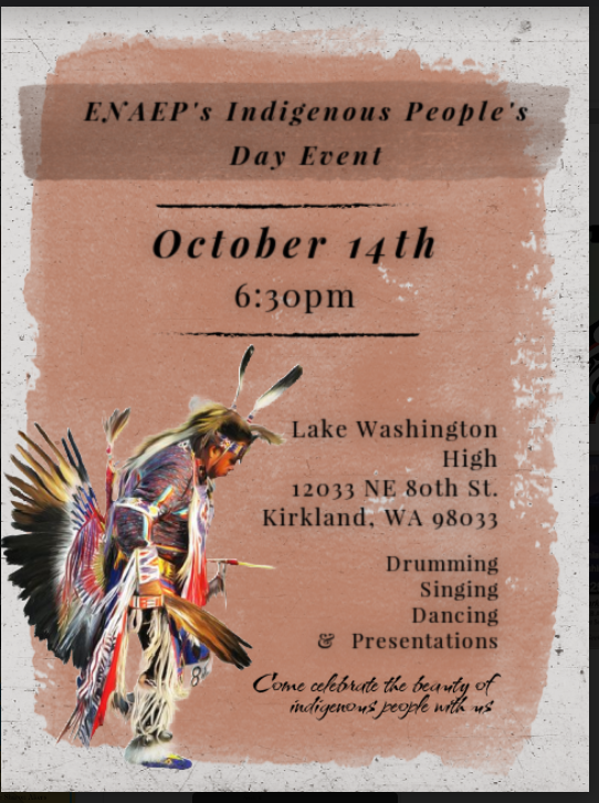 Flyer for Indigenous Peoples' Day