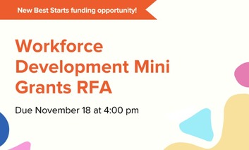 workforce development rfa