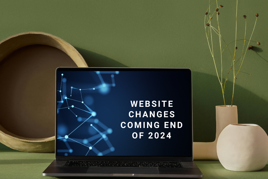 Website changes coming end of 2024