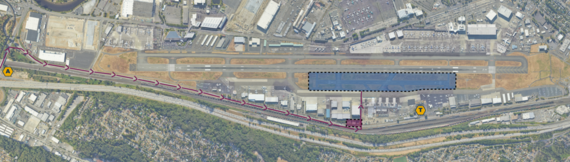 Runway 14L/32R Rehab project site