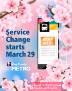March 29 Service Change