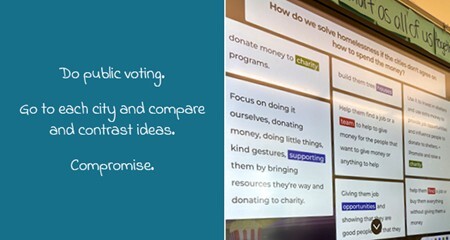 We also asked them how to solve homelessness if King County and all 39 cities in King County don’t agree on what to do.
