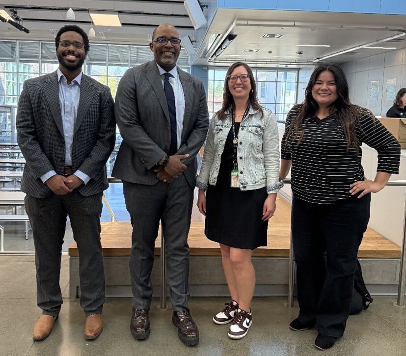 CM Quinn with staff and Kimberly Booker