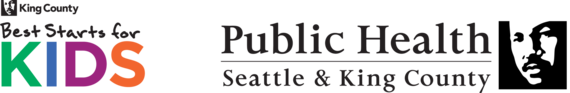 King County Best Starts for Kids and Public Health banner