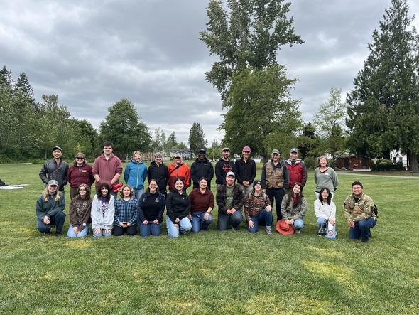 Kokanee Education Day volunteers