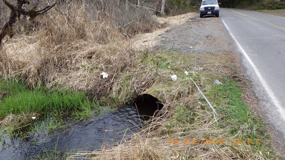 Culvert under 24th
