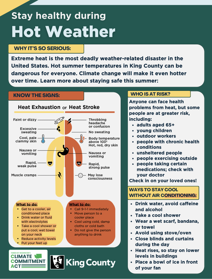 Extreme Heat Resources Flier 