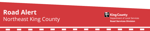 Northeast NE King County Road Alert Header