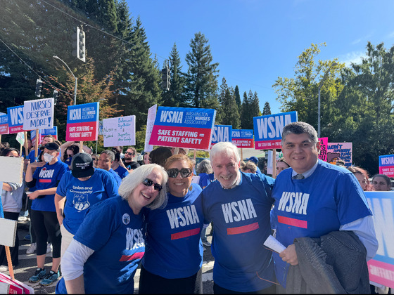 WSNA children's picket