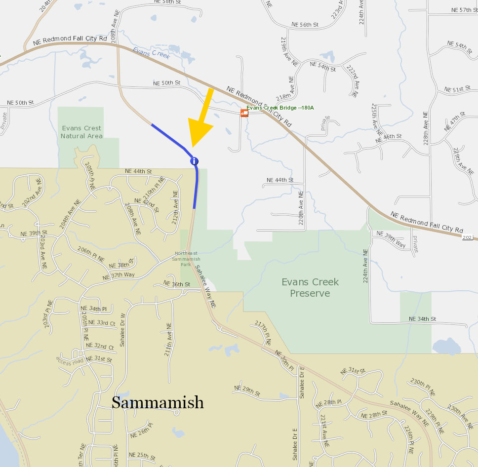 sahalee way map