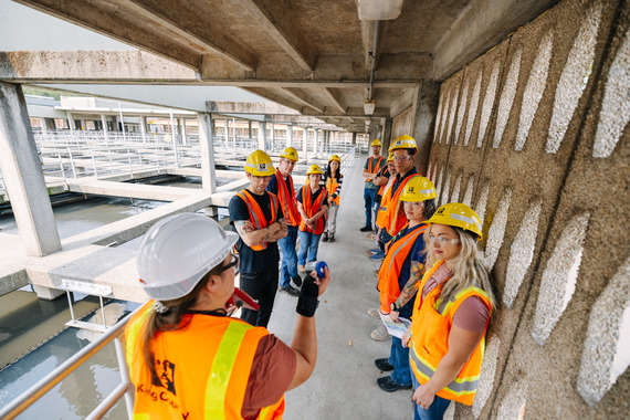 Industrial User toured the Sotuth Treatment Plant