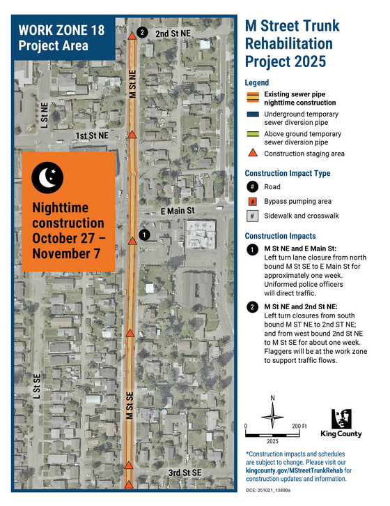 zone 18 nighttime work map